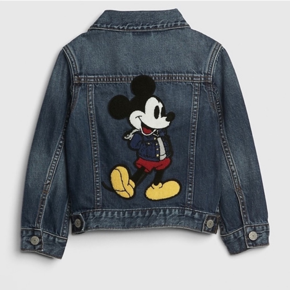 babyGap Mickey Mouse Icon Denim Jacket